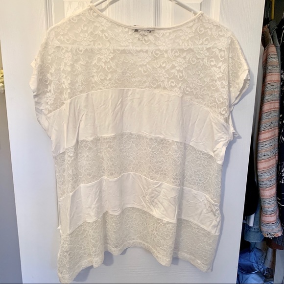 Boxy lace top - Picture 3 of 4